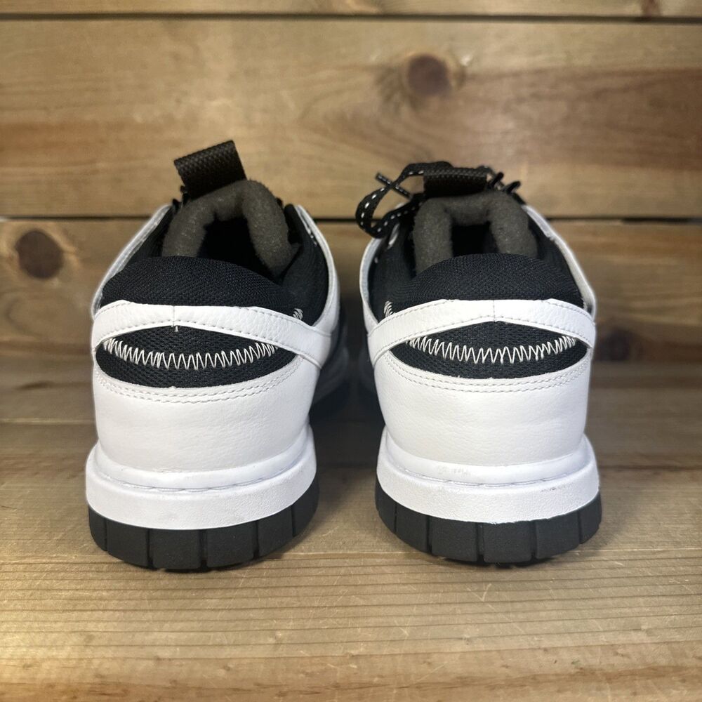 NEW Mens Size 10.5 Nike Air Dunk Jumbo "Reverse Panda” Low Top Shoes DV0821-002 - Picture 4 of 8